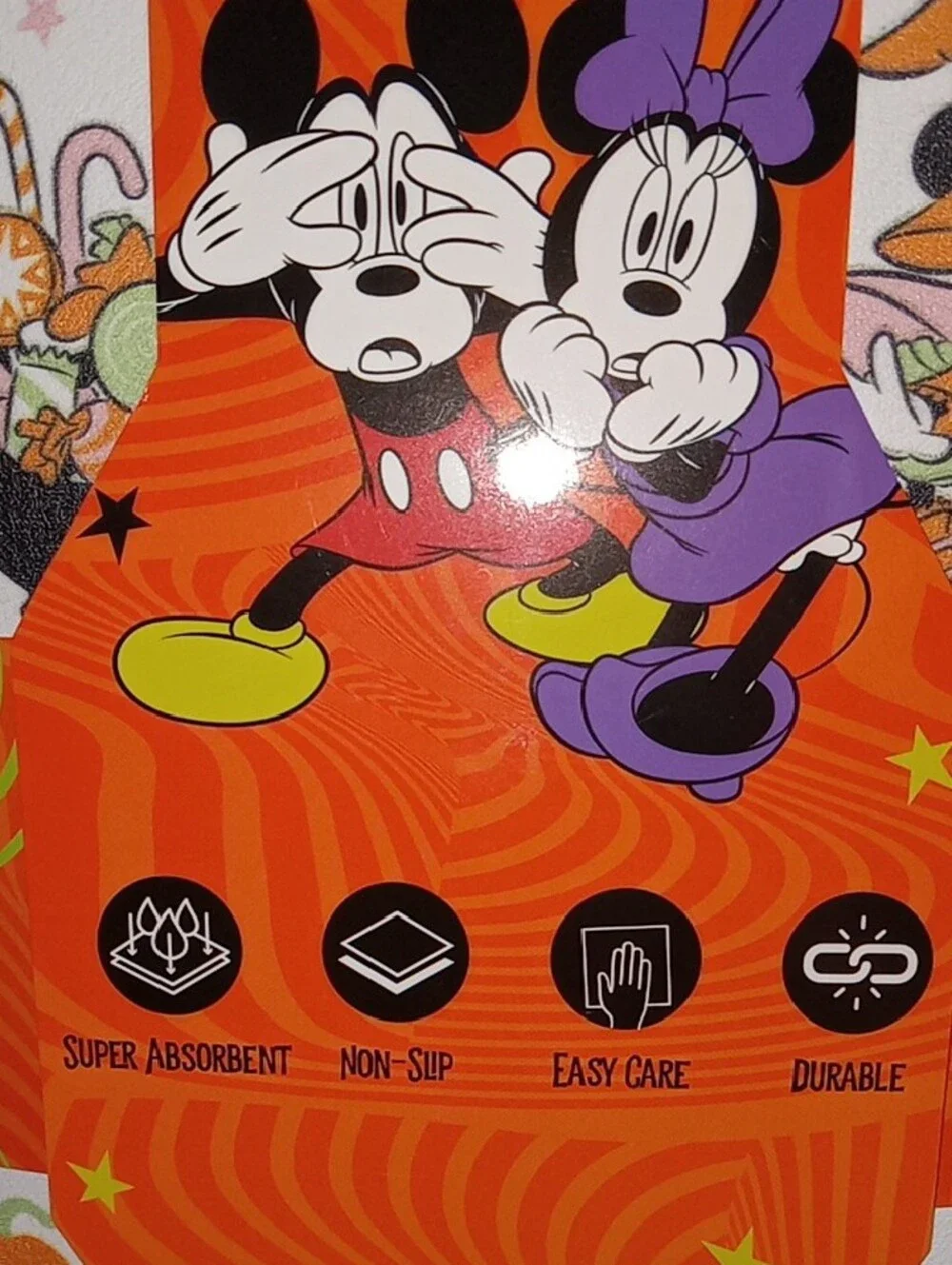Disney Halloween Mickey & Minnie Quick Dish Drying Mat